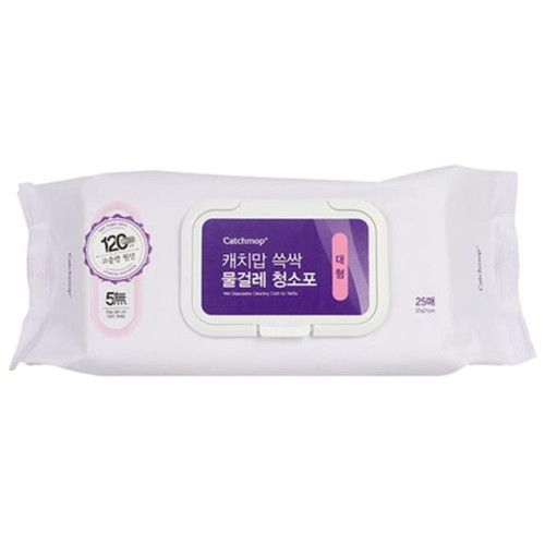 쓱싹 물걸레 청소포 대형 25매 캐치맙