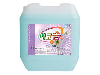 대용량 섬유탈취제 에코숨 플로랄향 18.75L 악취제거