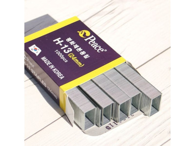 피스코리아 제본용 H13호 침/심 24mm 1갑(1000pcs)