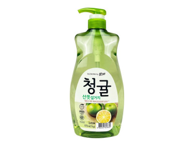 청귤 산뜻 설거지 970ml 용기형 주방세제 -O
