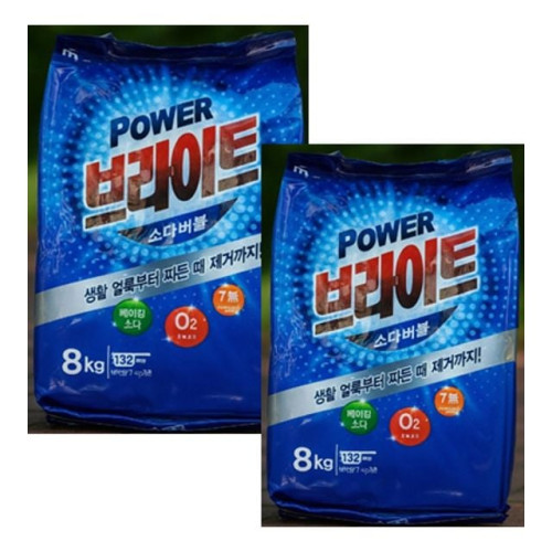 무궁화 파워 브라이트 소다버블 8kg 2개