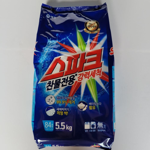 애경 스파크 5.5kg 파우치 (일반/드럼겸용)