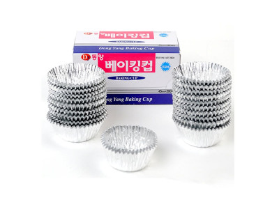 베이킹컵45mm 은박베이킹컵 은박컵 유산지컵 반찬분리