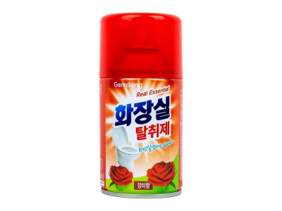 감동 화장실 분사형 탈취제 장미향 280ml