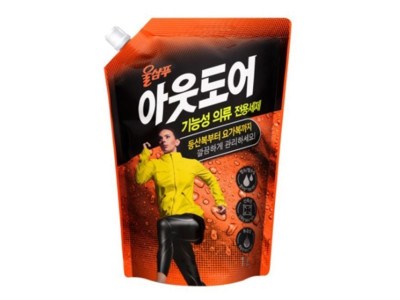 울샴푸 아웃도어 1리터 리필 등산복 요가복 세탁
