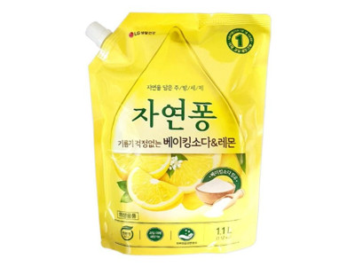 자연퐁 주방세제 레몬 1.1L 리필