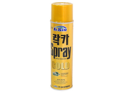 일신 락카 스프레이 420ml(골드)