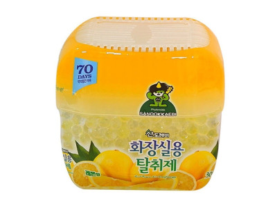 산도깨비 화장실용 탈취제(레몬향)300g