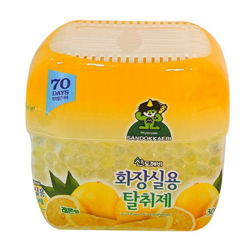 산도깨비 화장실용 탈취제(레몬향)300g