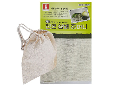 국산 천연 육수 조리용 삼베 주머니 특대형