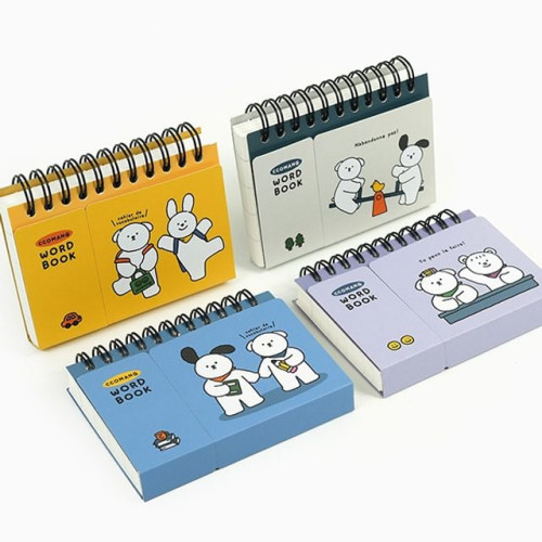 핑크풋 꼬망 센스 단어장 가리개 암기