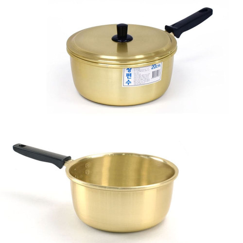 손잡이 양은냄비 라면냄비 찌개냄비 20x9cm 6호