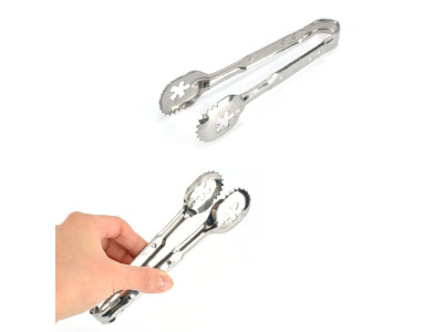 스텐 미니 치킨 반찬 집게 얼음집게 15cm 3호