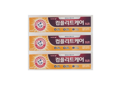 암앤헤머 컴플리트케어 치약 150g 3개입