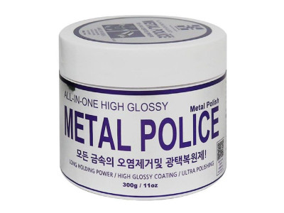 고광택 휠세정제 메탈폴리스 300g 금속광택복원