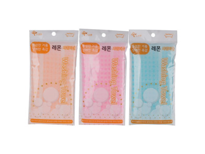 소프렌 레몬 샤워 타올 (색상랜덤)