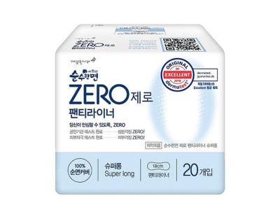 깨끗한나라 순수한면 ZERO 순면 라이너롱 20P 3개