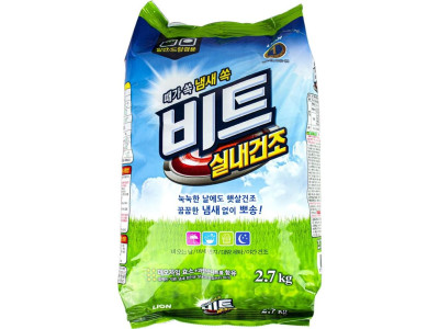 실내건조 세탁 가루세제 2.7kg 비트