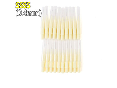 일자형 치간칫솔 20P SSSS (0.4mm) 휴대용 치간브러쉬