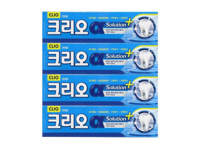 크리오 알파솔루션플러스 치약 120g 4입