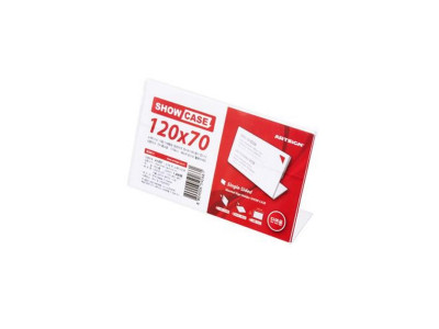 쇼케이스 단면 120x70mm A1207 아트사인 7718
