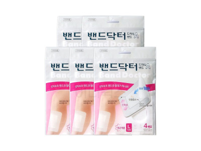 밴드닥터 드레싱밴드A 대형 (L) x 5개세트