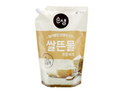 리필형 세제 쌀뜬물주방세제 자연성분세제 1.2L 주방용세제