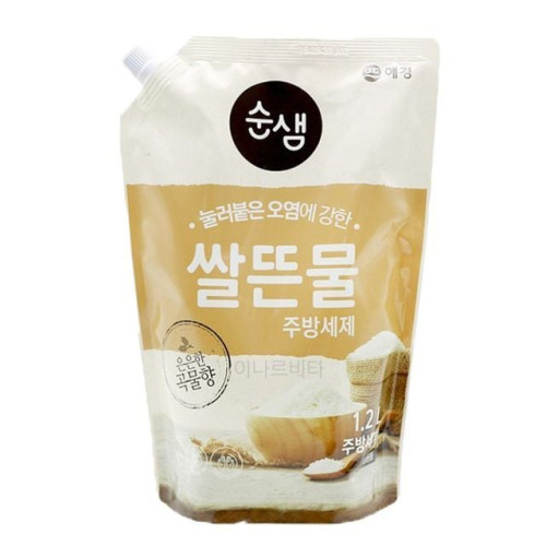 리필형 세제 쌀뜬물주방세제 자연성분세제 1.2L 주방용세제
