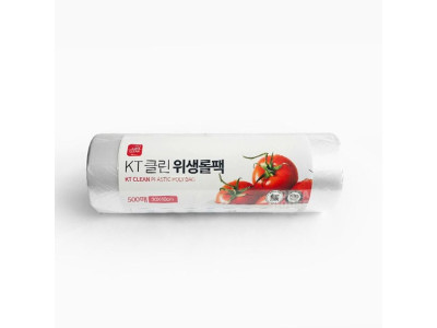 KT 클린 위생롤팩 500매 (30x40) 중