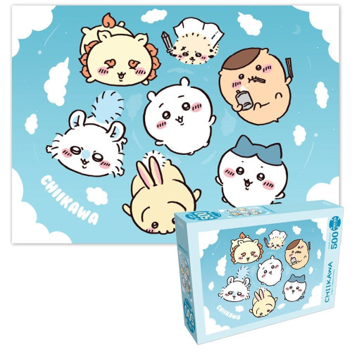 먼작귀 치이카와 직소퍼즐 500PCS 스카이다이빙