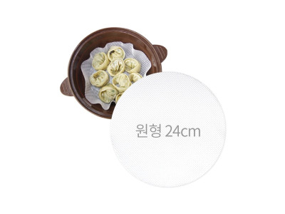 파미레 실리콘 찜시트(원형24cm) 떡 만두시트