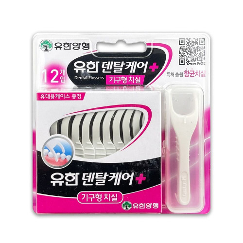 유한덴탈케어 기구형치실 치간치실 12개입 - O