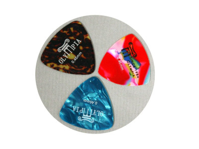 TRIANGLE 0.46mm 삼각통기타피크 Cjf132 기타피크