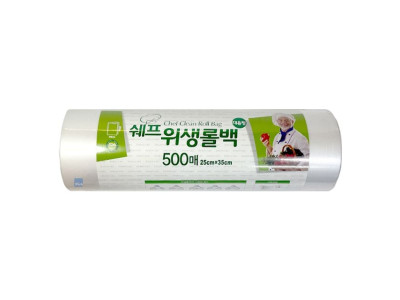 쉐프 위생 롤백 25x35 500매