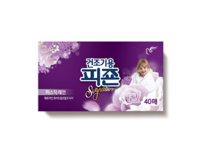 피죤 리치퍼퓸 시트 건조기용 미스틱레인 40매