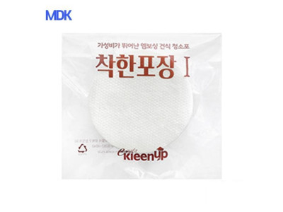 정전기포 일회용물걸레 건식 물걸레청소포 원형 미니