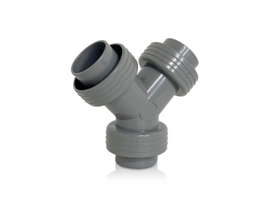 씽크대 배수호스 연결구(30.5mm Y자형) 호스연장 배관