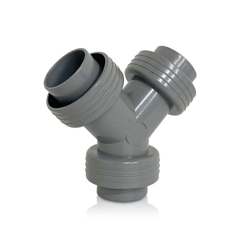 씽크대 배수호스 연결구(30.5mm Y자형) 호스연장 배관