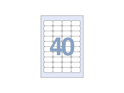 세모네모 라벨지 100매 C 3013 (40칸)