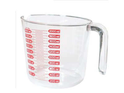 계량컵 비이커 홈베이킹 용량컵 제빵 계량컵 2000ml
