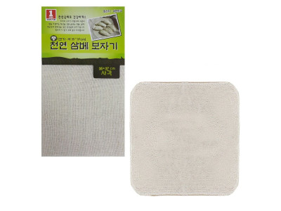 국산 천연 삼배 조리용 삼베보자기 사각중35x