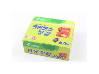 크린센스 위생장갑 400매 일회용장갑 비닐장갑 장갑