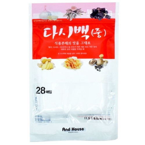국물팩 육수팩 다시팩 육수 주머니 국물 내기 중 28매