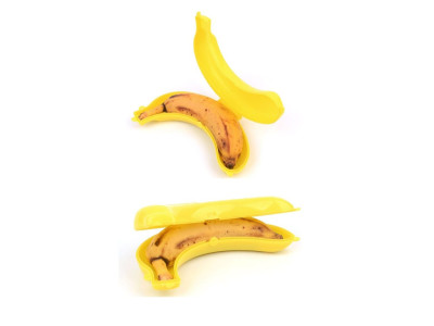 바나나 케이스 2개 휴대 가방보관 외출 단단한 PP재질