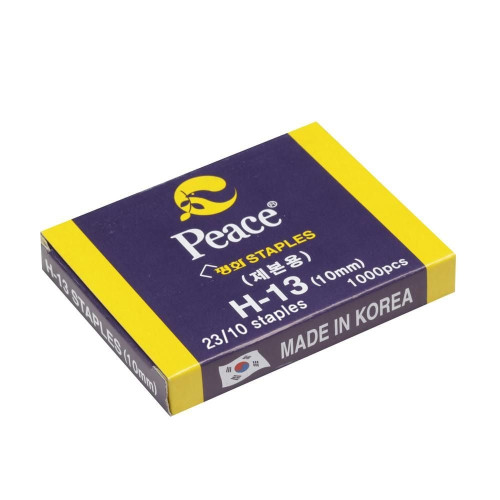 피스코리아 스테플 H-13 10(10mm(1000 pcs))