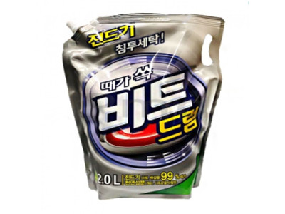 세탁 세제 비트 2L 액체형 세탁기 빨래 의류 세제