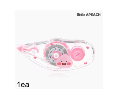 문구용품 카카오프렌즈 화이트 수정테이프 어피치 1개
