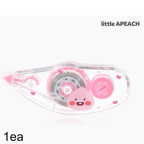 문구용품 카카오프렌즈 화이트 수정테이프 어피치 1개