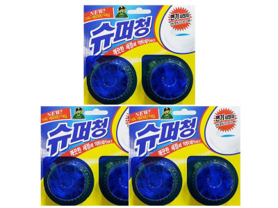 슈퍼청 양변기 세정제 탈취제 6개
