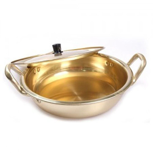 대원 황색 전골냄비 20cm 전골팬 찌게 라면냄비
